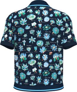 Original Penguin Textbook Floral Short Sleeve Polo