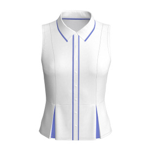 Original Penguin Peplum Blocked Polo