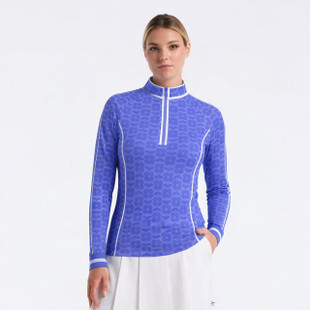 Original Penguin Geo Floral Long Sleeve Sun Protection