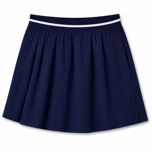 Peacoat Callaway Micro Pleat 16" Skort 