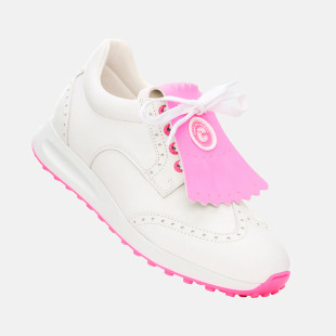Duca Del Cosma Bellezza 2 White/Pink Golf Shoe