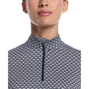 Callaway Scarf Geo Long Sleeve UV Mock