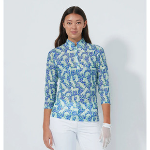 Daily Sports Breeze Jaguar 3/4 Sleeve Mesh Mock