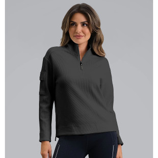 IBKUL Micro Waffle Knit Pullover