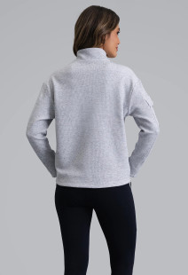 IBKUL Micro Waffle Knit Pullover