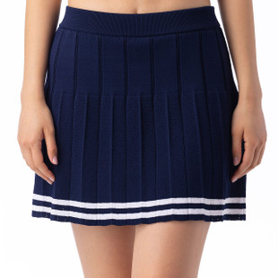 BelynKey Pointelle Ink Sweater Skort