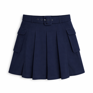 Calliope Amelia Pleated Cargo Skort