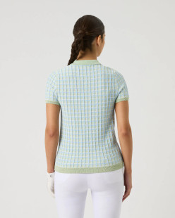 Daily Sports Muted Pistachio Knit Short Sleeve Polo [SS26]