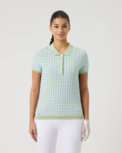 Daily Sports Muted Pistachio Knit Short Sleeve Polo [SS26]