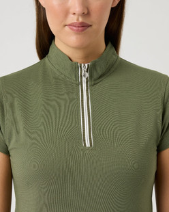 Daily Sports Kim Cotton Pique SS Mock [SS26]