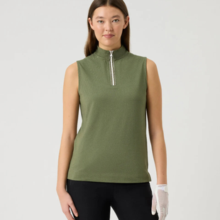 Daily Sports Kim Cotton Pique Sleeveless Mock [SS26]