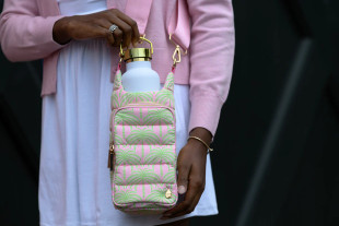 Wanderfull Pink & Green Palm HydroBag®  