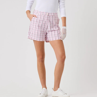 Daily Sports Golf Plaid Prism Pink Short [SS26]