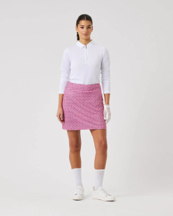 Daily Sports Geometric Palm Sheermotion Skort [SS26]