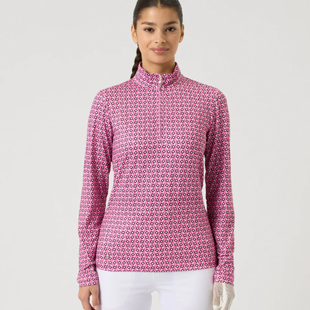 Daily Sports Geometric Palm Sheermotion LS Mock [SS26]