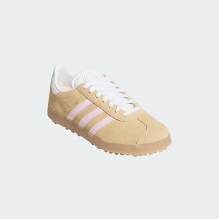 Adidas Gazelle Ice Tangerine/Clear Pink Spikeless Golf Shoe 