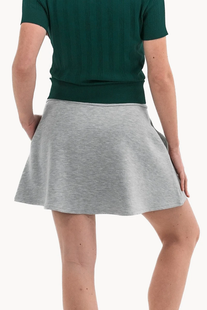 Foray Golf Grey Marl Neoprene Skater Skort