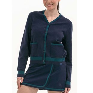 Foray Golf Club Dark Green Cardigan 