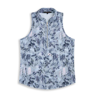 Greyson Night Lurk Vesta Sleeveless Mock