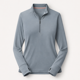 Greyson Halley II Long Sleeve Quarter Zip Mock