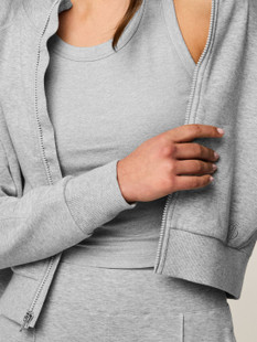 Greyson Ojai Light Heather Grey Luxe Jacket