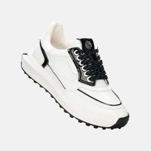 Duca Del Cosma Olivera II White/Black Waterproof Golf Shoe