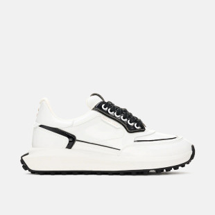 Duca Del Cosma Olivera II White/Black Waterproof Golf Shoe