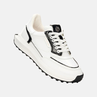 Duca Del Cosma Olivera II White/Black Waterproof Golf Shoe