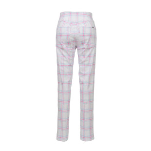JoFit Slimmer Pastel Plaid 31" Pant