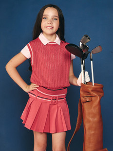 GARB Girls Maven Open Knit Vest