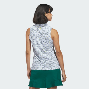 Adidas Ultimate365 Green Sleeveless Polo [SS26]