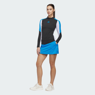 Adidas Beyond The Course Color Block Long Sleeve Mock