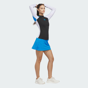Adidas Beyond The Course Color Block Long Sleeve Mock