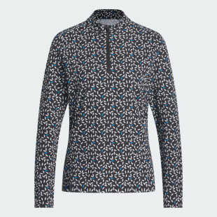 Adidas Ultimate365 Black/Lucid Long Sleeve Mock [SS26]