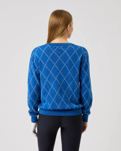 Daily Sports Play Mid Blue Pullover
