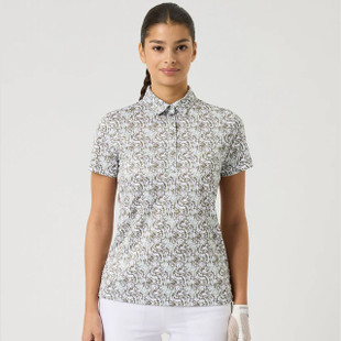 Daily Sports Abstract Swirl Short Sleeve Polo [SS26]
