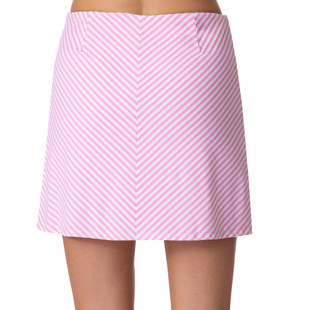 BelynKey Cabana Aurora Pink Stripe Skort