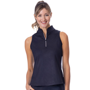 BelynKey Embossed Hepburn Racerback Mock