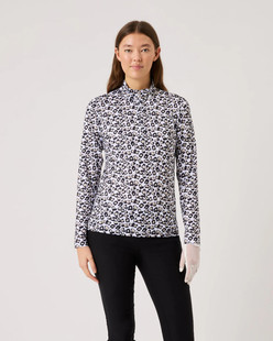 Daily Sports Sheermotion Leo Contrast Long Sleeve Mock [SS26]