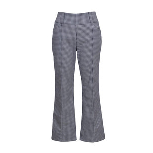 JoFit Slimmer Mini Houndstooth Flare Crop Pant [S26]
