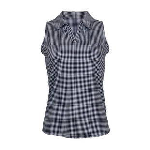 JoFit Johnny Collar Mini Houndstooth Cutaway Polo [S26]
