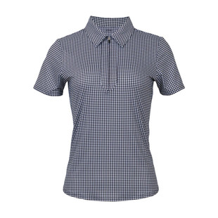 JoFit Performance Mini Houndstooth Short Sleeve Polo [S26]