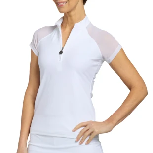 TzuTzu Poppy Mesh Short Sleeve Polo [2026]