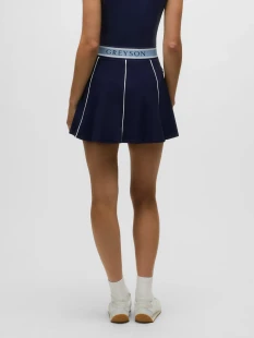 Greyson Phoenix Luxe Flare Maltese Blue Skort