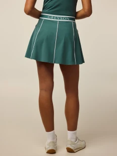 Greyson Phoenix Luxe Flare Marsh Green Skort
