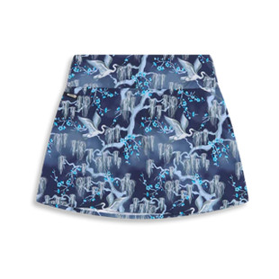 Greyson Shadow Flight Phoenix Skirt with Shortie featuring a modern printed design, lightweight performance fabric, built-in shorts, and a flattering golf-ready silhouette.