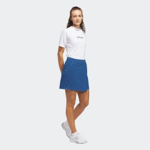 Adidas Ultimate365 Seersucker Dusky Petrol 16" Skort [SS26]