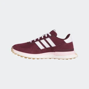 Adidas S2G 26 Textile Maroon/Pink Spikeless Golf Shoe 