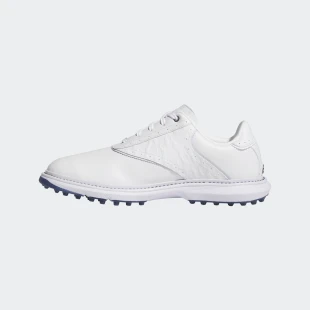 Adidas MC70 White/Frozen Purple Spikeless Golf Shoe