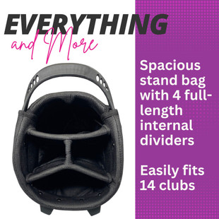 Taboo Fashions Tropical Paradise 4-Way Lightweight Stand Bag